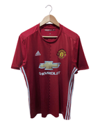 2016-17 Manchester United Adidas Home Shirt #6 Pogba - (L)