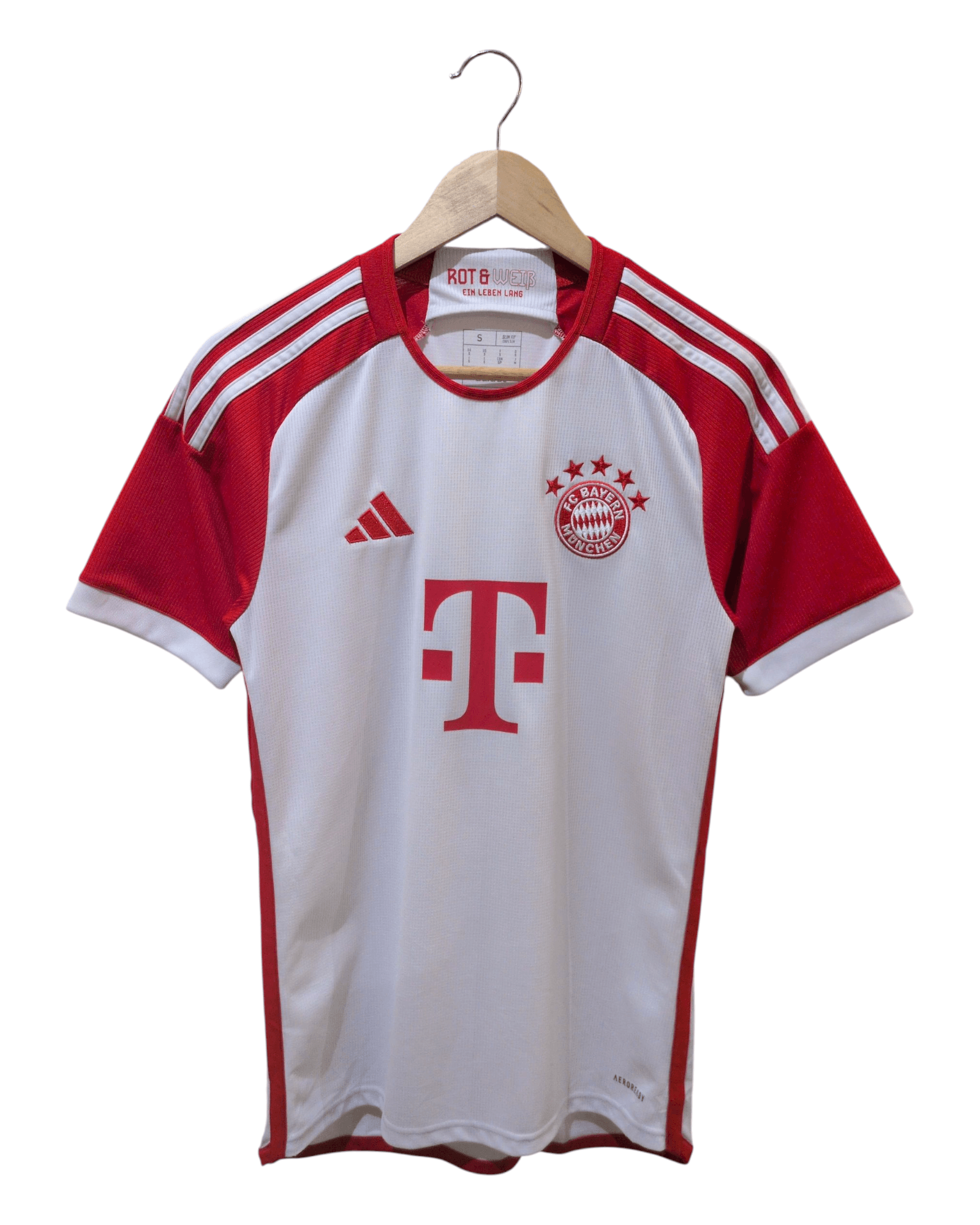 2023-24 Bayern Munich Adidas Home Shirt #9 Kane - (S)