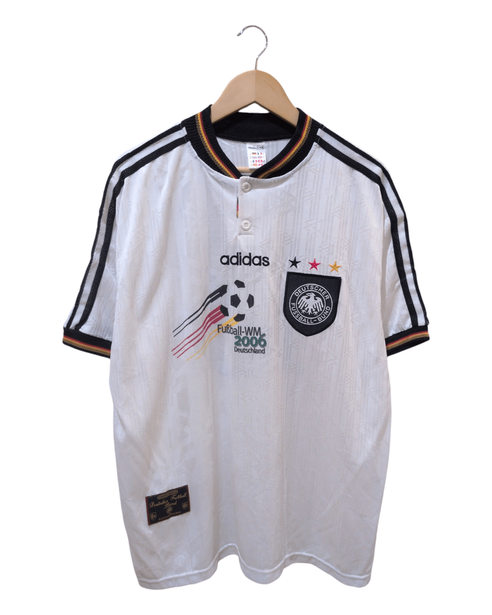 1996-98 Germany Adidas WM2006 Home Shirt #18 Klinsmann - (XL)