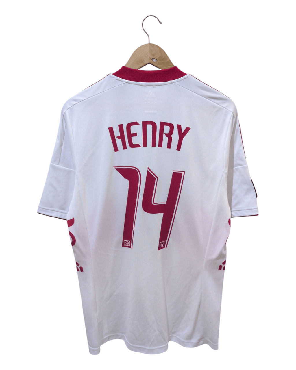 2012-13 New York Red Bulls Adidas Home Shirt #14 Henry - (L)