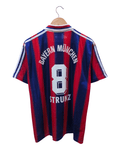 1995-97 Bayern Munich Adidas Home Shirt #8 Strunz - (L)