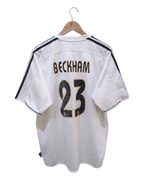 2003-04 Real Madrid Adidas Home Shirt #23 Beckham - (L)