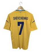 2011-13 Ukraine Adidas Home Shirt #7 Shevchecnko - (M)