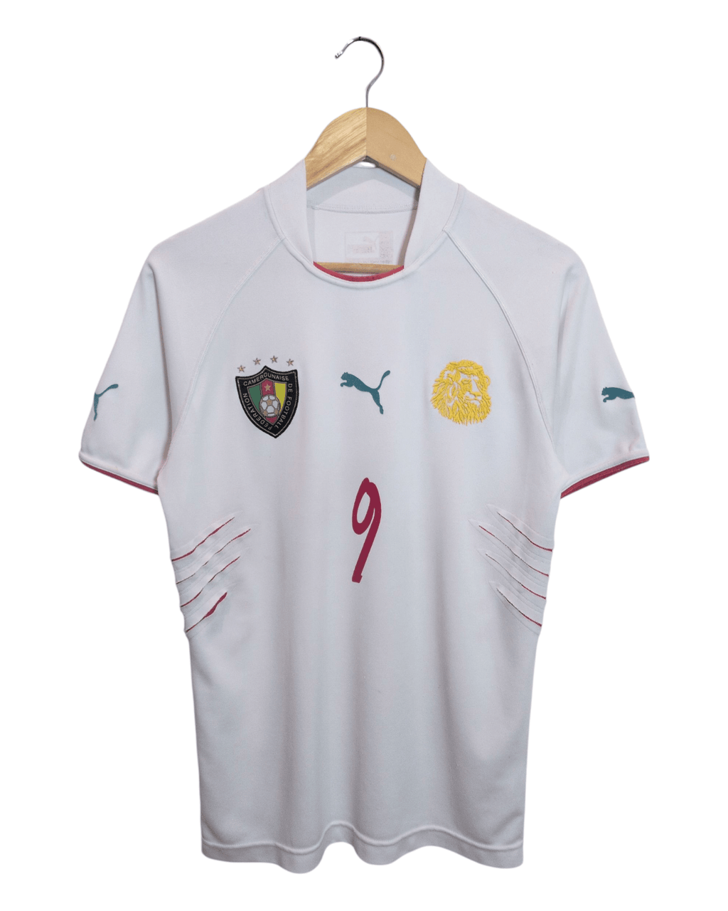 2004-06 Cameroon Puma Third Shirt #9 Eto'o - (M)