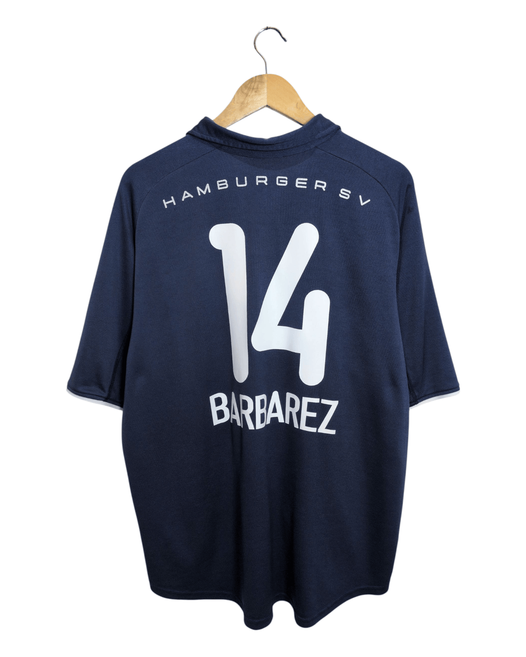 2001-02 Hamburger Nike Away Shirt #14 Barbarez - (XL)