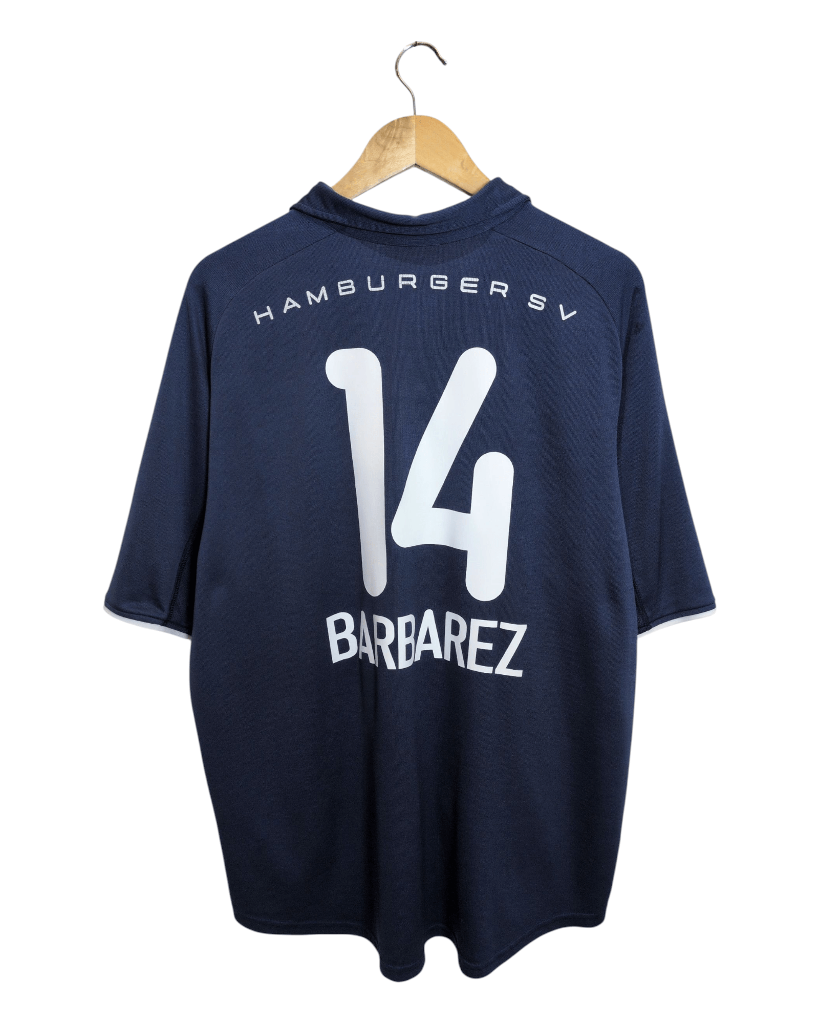 2001-02 Hamburger Nike Away Shirt #14 Barbarez - (XL)