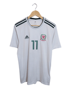2018-19 Wales Adidas Away Shirt #11 Bale - (L)
