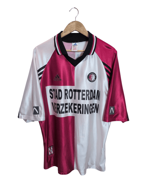 1998-99 Feyenoord Adidas Home Shirt #5 V.Gastel - (XL)