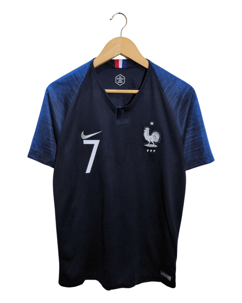 2018 France Nike Home Shirt #7 Griezmann - (M)