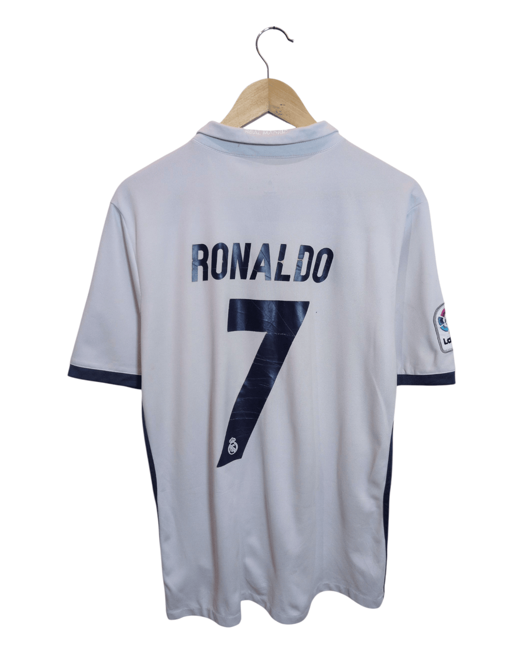 2016-17 Real Madrid Adidas Home Shirt #7 Ronaldo - (M)