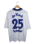 1997-98 Schalke Adidas Away Shirt #25 De Kock - (XL)