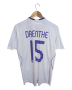 2007-08 Real Madrid Adidas Home Shirt #15 Drenthe - (M)