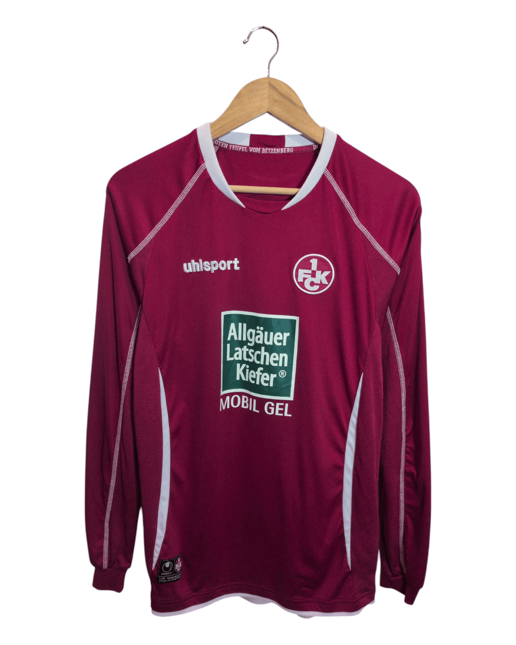2012-13 Kaiserslautern Uhlsport Home Shirt #19 Linsmayer - (M)
