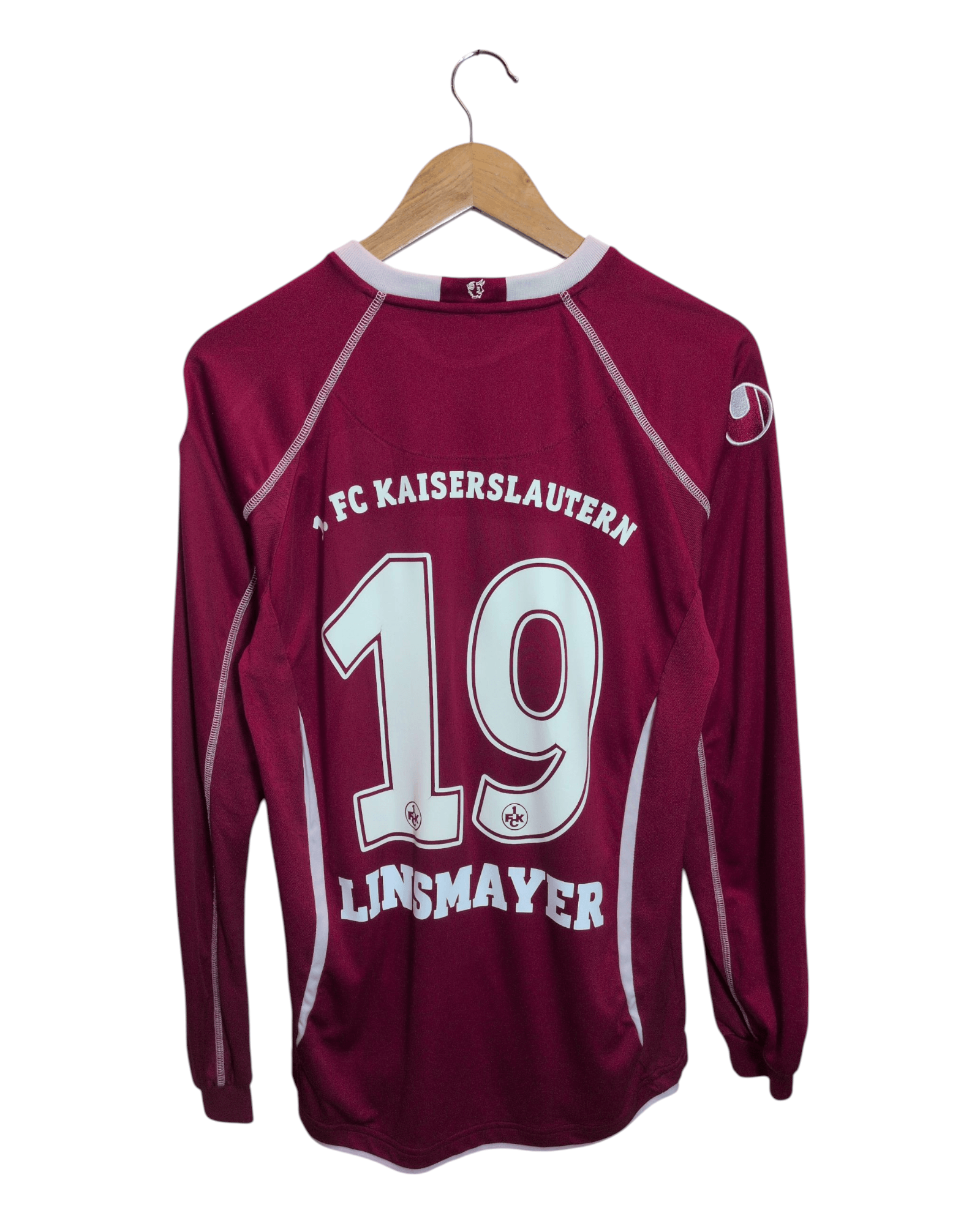 2012-13 Kaiserslautern Uhlsport Home Shirt #19 Linsmayer - (M)
