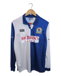 1994-95 Blackburn Rovers Asics Home L/S Shirt #5 - (M)