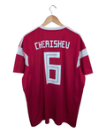 2018-19 Russia Adidas Home Shirt #6 Cherishev - (2XL)
