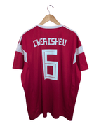 2018-19 Russia Adidas Home Shirt #6 Cherishev - (2XL)