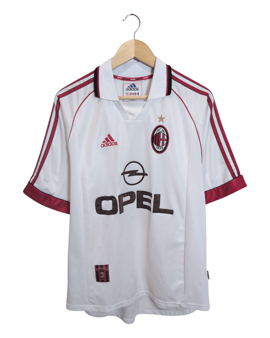 1998-99 AC Milan Adidas Away Shirt #3 Maldini - (M)