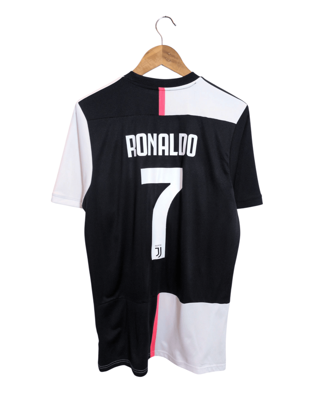 2019-20 Juventus Adidas Home Shirt #7 Ronaldo - (M)