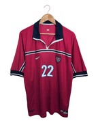 1998-99 USA Nike Away Shirt #22 Lalas - (L)