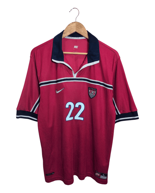 1998-99 USA Nike Away Shirt #22 Lalas - (L)