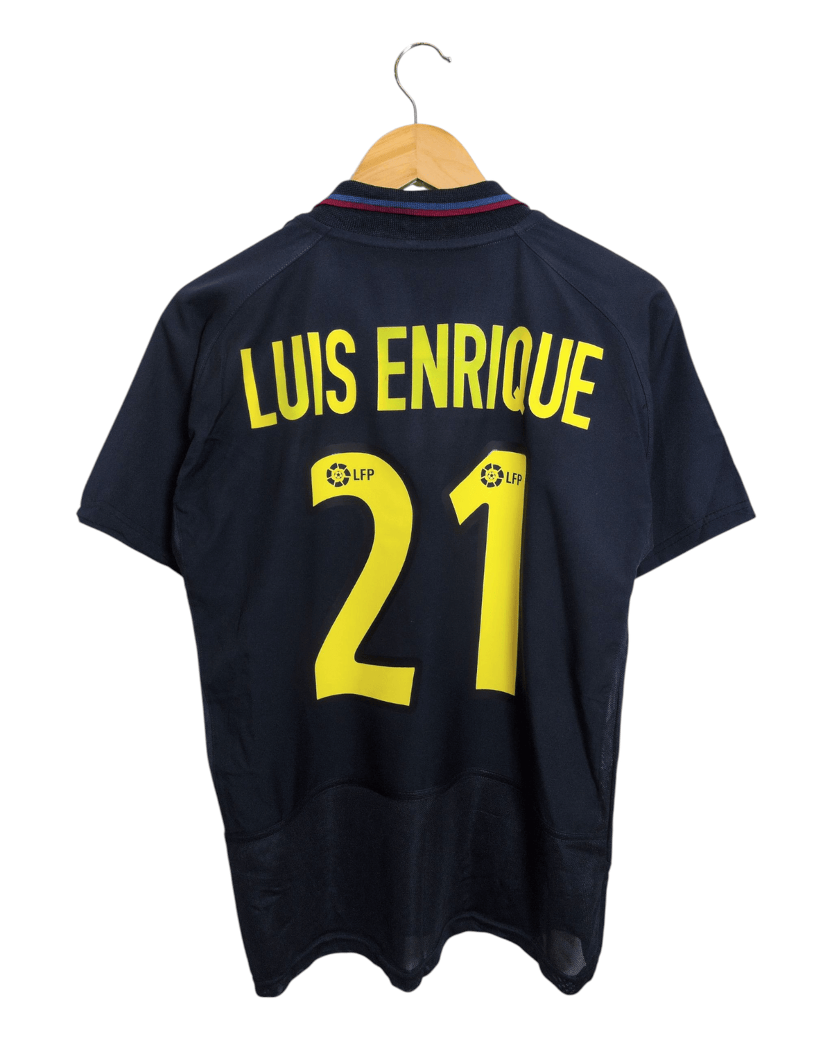 2002-03 Barcelona Nike Away Shirt #21 Luis Enrique - (M)