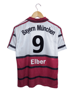 1998-00 Bayern Munich Adidas Away Shirt #9 Elber - (XL.Boys)