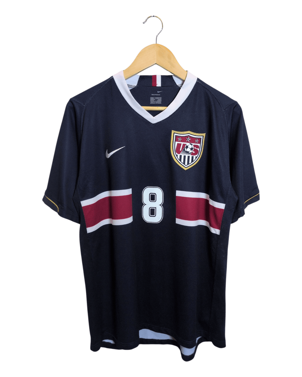 2006-08 USA Away Shirt #8 Dempsey - (L)