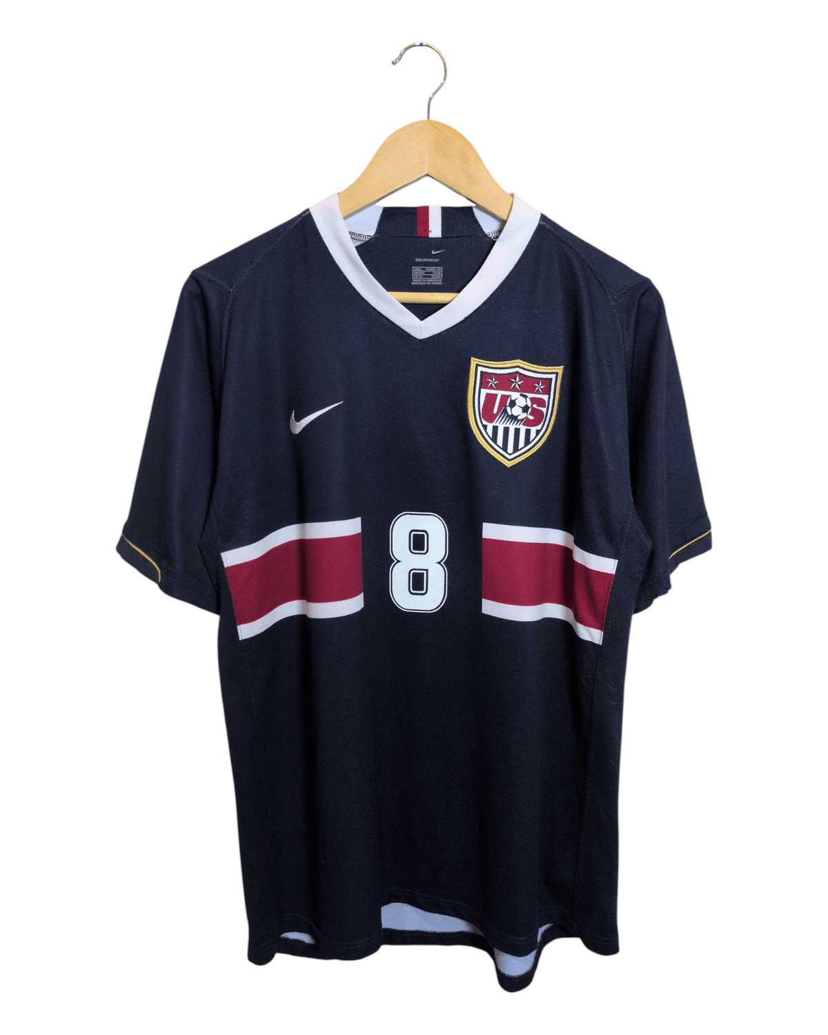 2006-08 USA Away Shirt #8 Dempsey - (L)