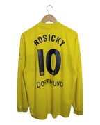 2002-03 Borussia Dortmund goool.de Home L/S Shirt #10 Rosicky - (L)