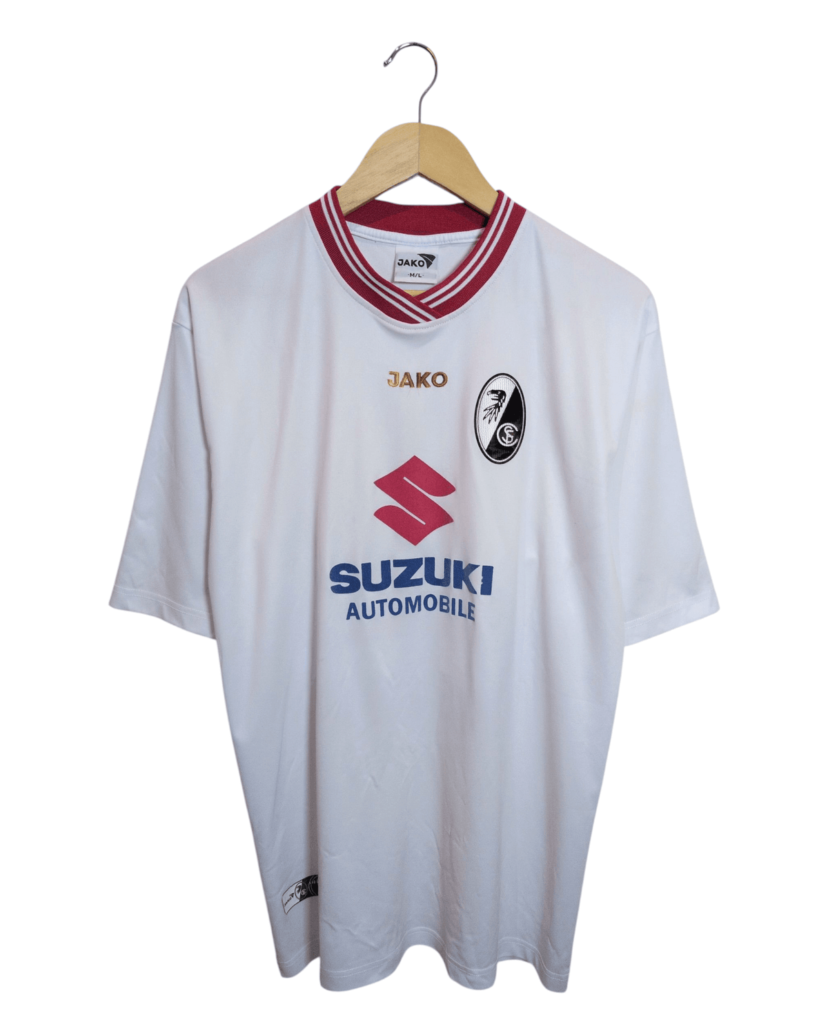 2004-05 Freiburg Jako Signed Home Shirt #22 Reither - (L)