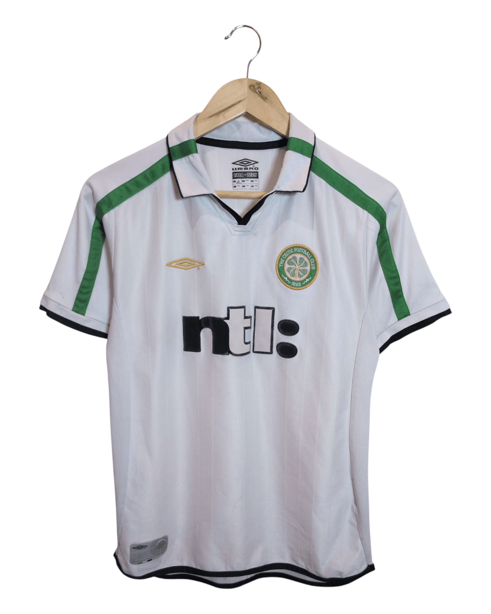 2001-02 Celtic Umbro Away Shirt - (L.Boys)