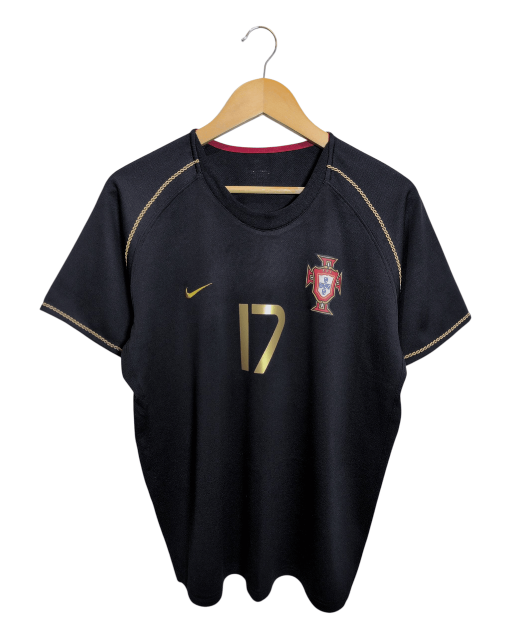 2006-07 Portugal Nike Away Shirt #17 C.Ronaldo - (L)