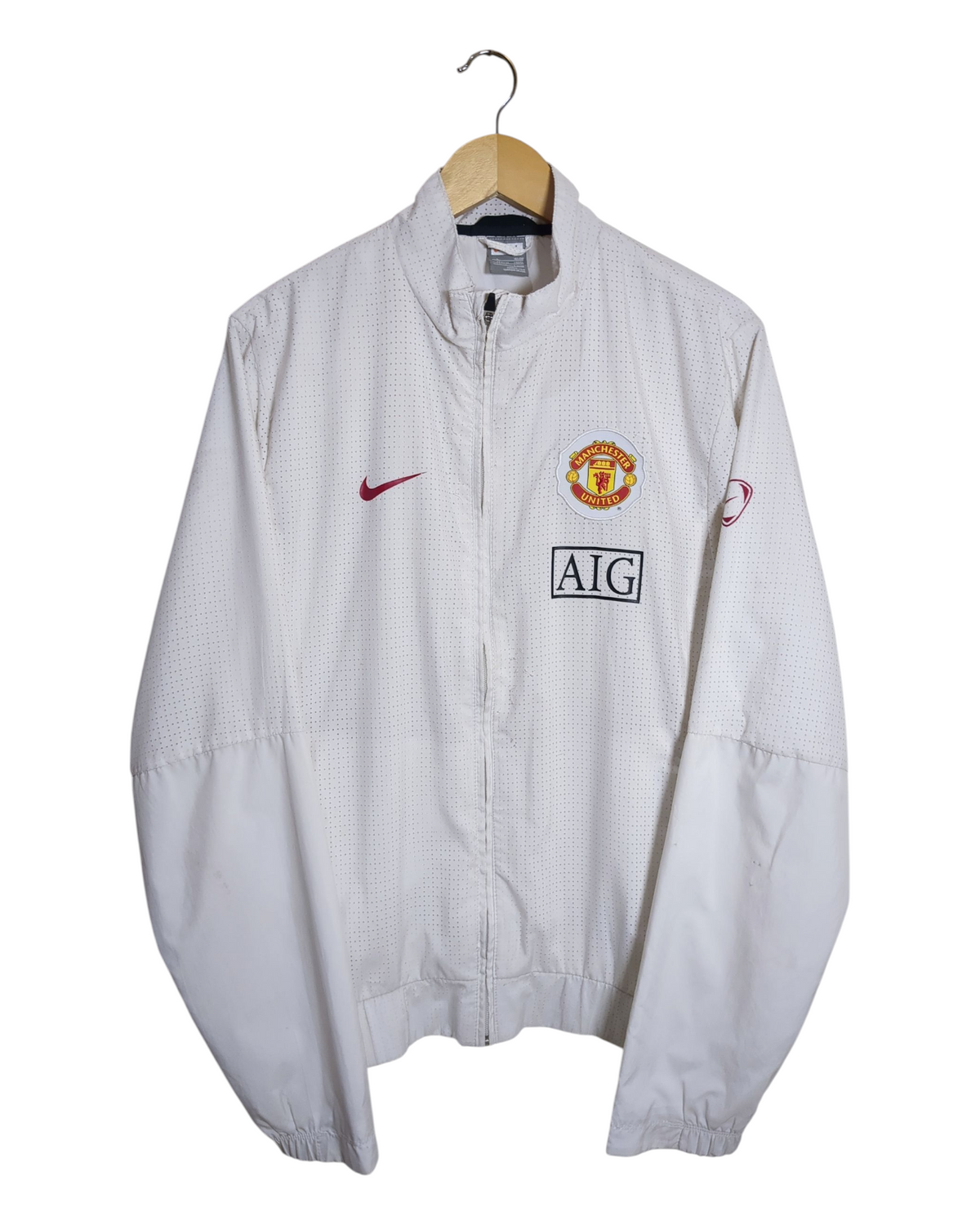 2009-10 Manchester United Nike Track Jacket - (L)