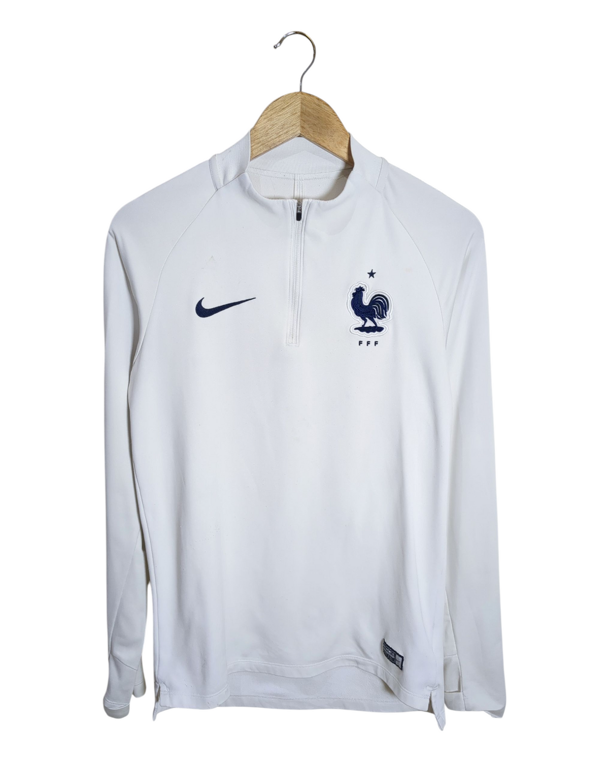 2018-19 France Nike 1/4 Zip Drill Top - (S)