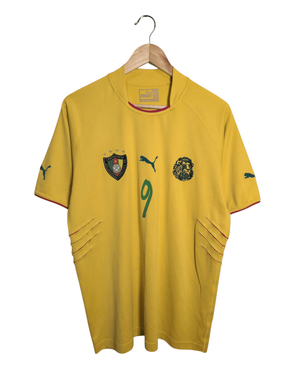 2004-06 Cameroon Puma Away Shirt #9 Eto'o - (L)