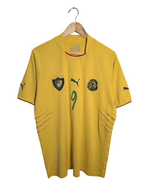 2004-06 Cameroon Puma Away Shirt #9 Eto'o - (L)