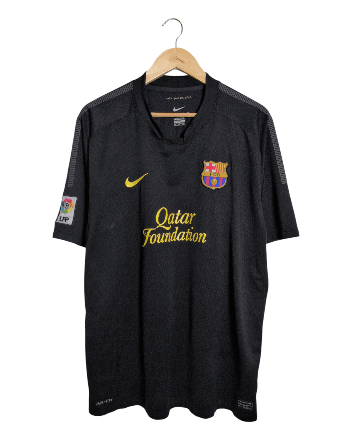 2011-12 Barcelona Nike Away Shirt #6 Xavi - (XL)