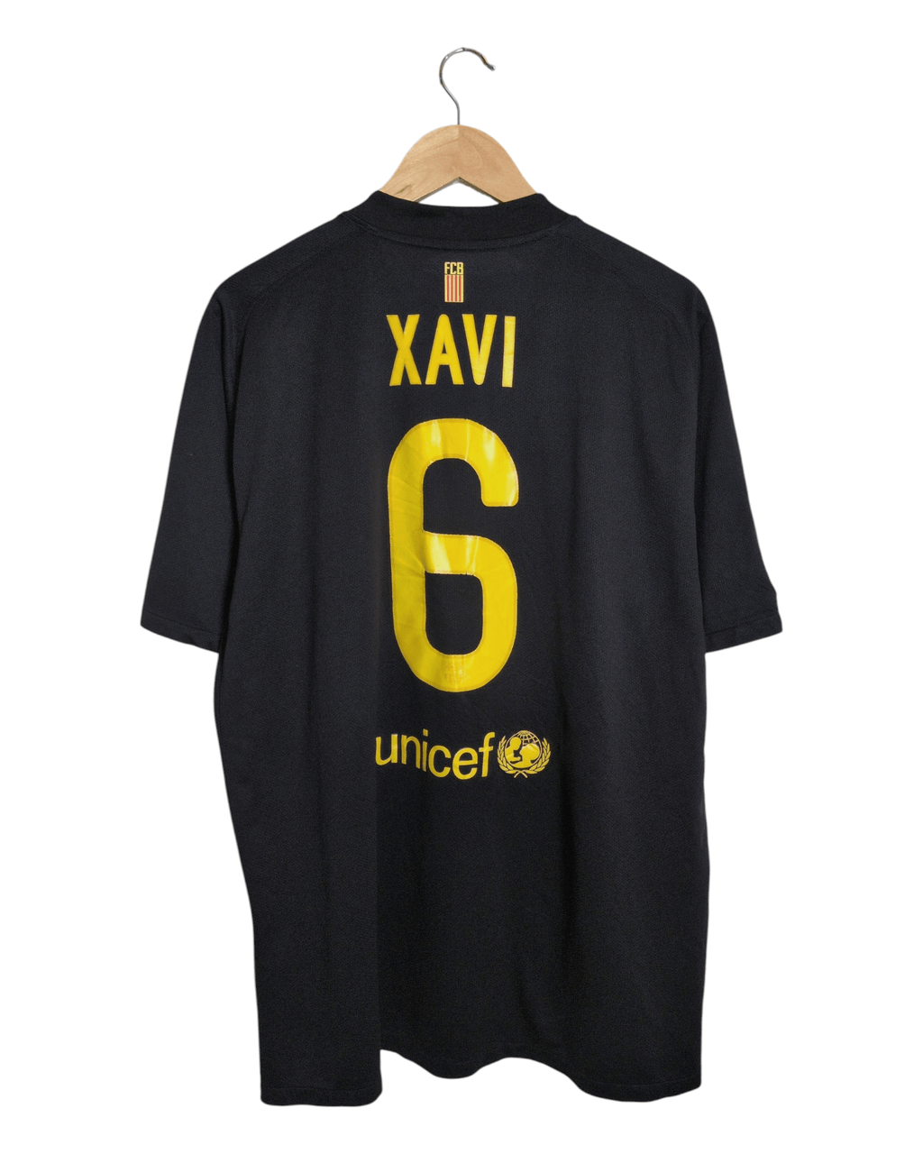 2011-12 Barcelona Nike Away Shirt #6 Xavi - (XL)
