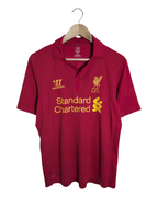 2012-13 Liverpool Warrior Home Shirt #7 Suarez - (L)