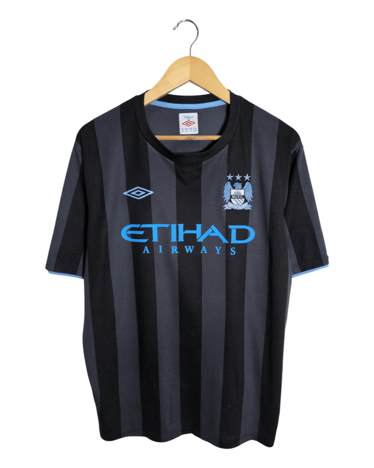 2012-13 Manchester City Umbro Away Shirt #2 Richards - (XL)