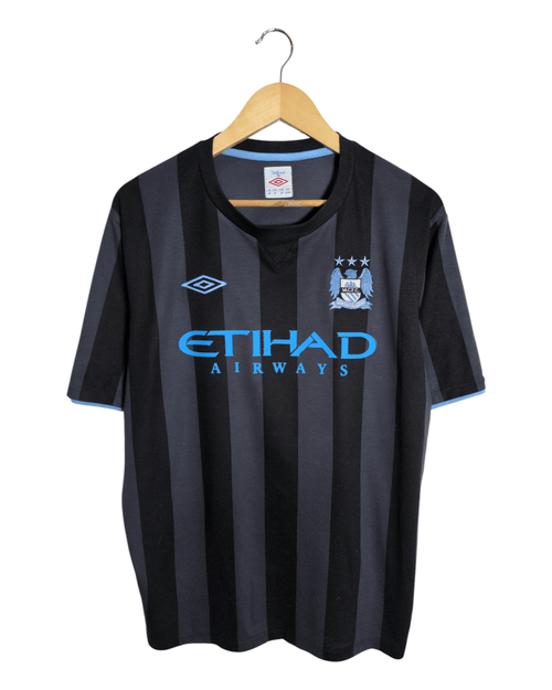 2012-13 Manchester City Umbro Away Shirt #2 Richards - (XL)
