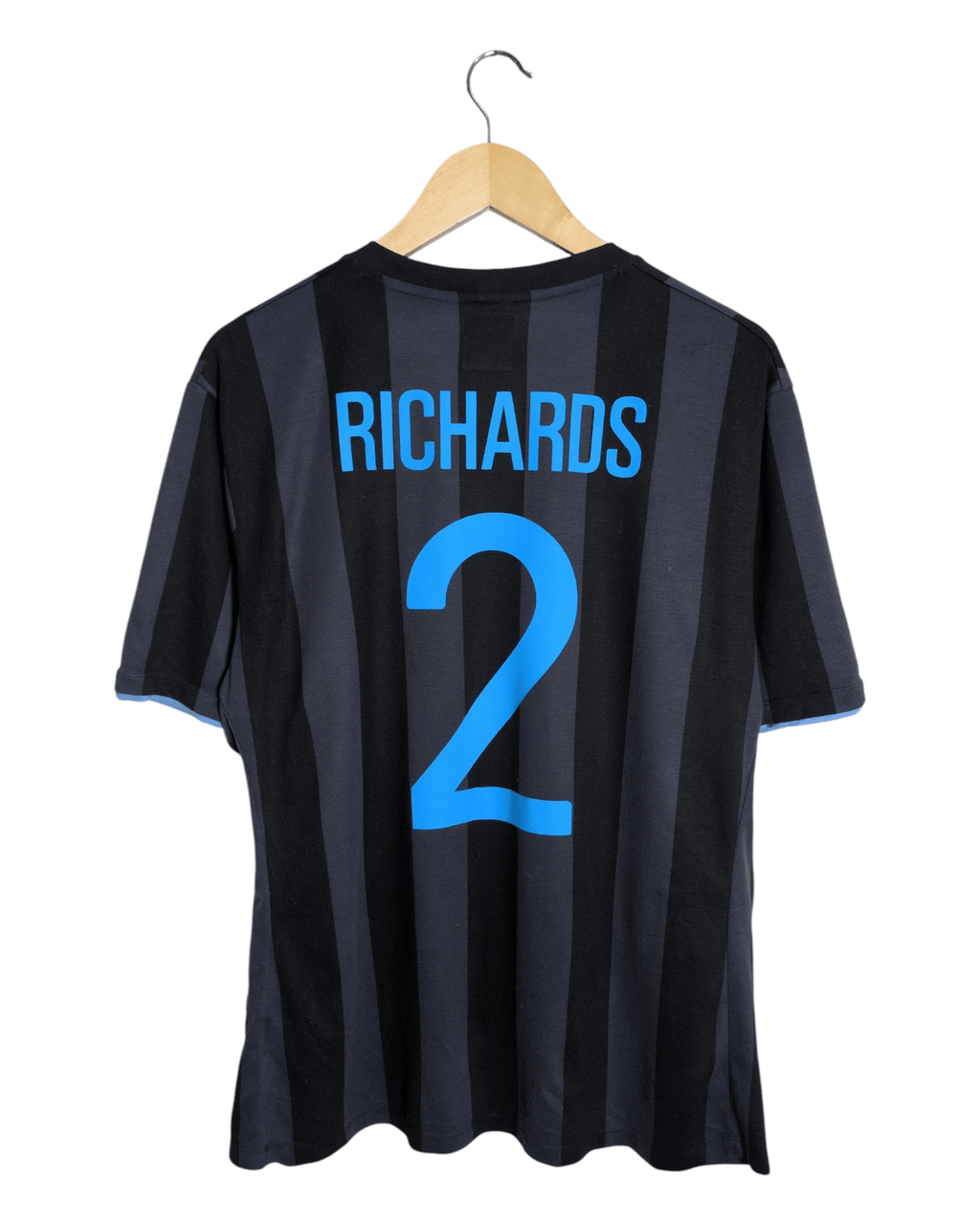 2012-13 Manchester City Umbro Away Shirt #2 Richards - (XL)