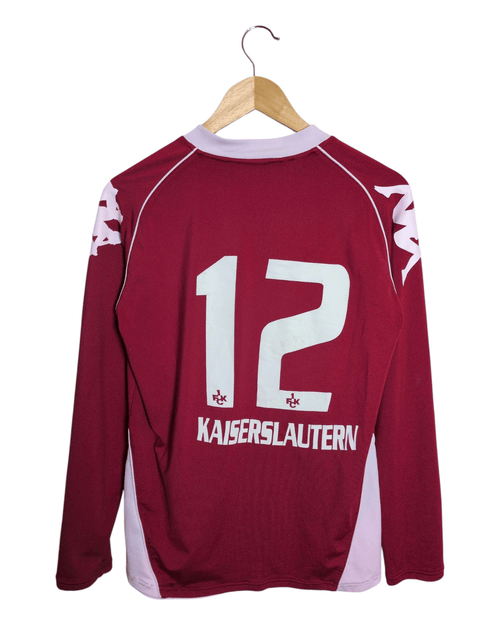 2007-08 Kaiserslautern Kappa Home L/S Shirt #12 - (M)