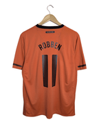 2010-11 Netherlands Nike Home Shirt #11 Robben - (L)