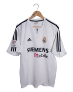 2003-04 Real Madrid Adidas Home Shirt #7 Raul - (L)