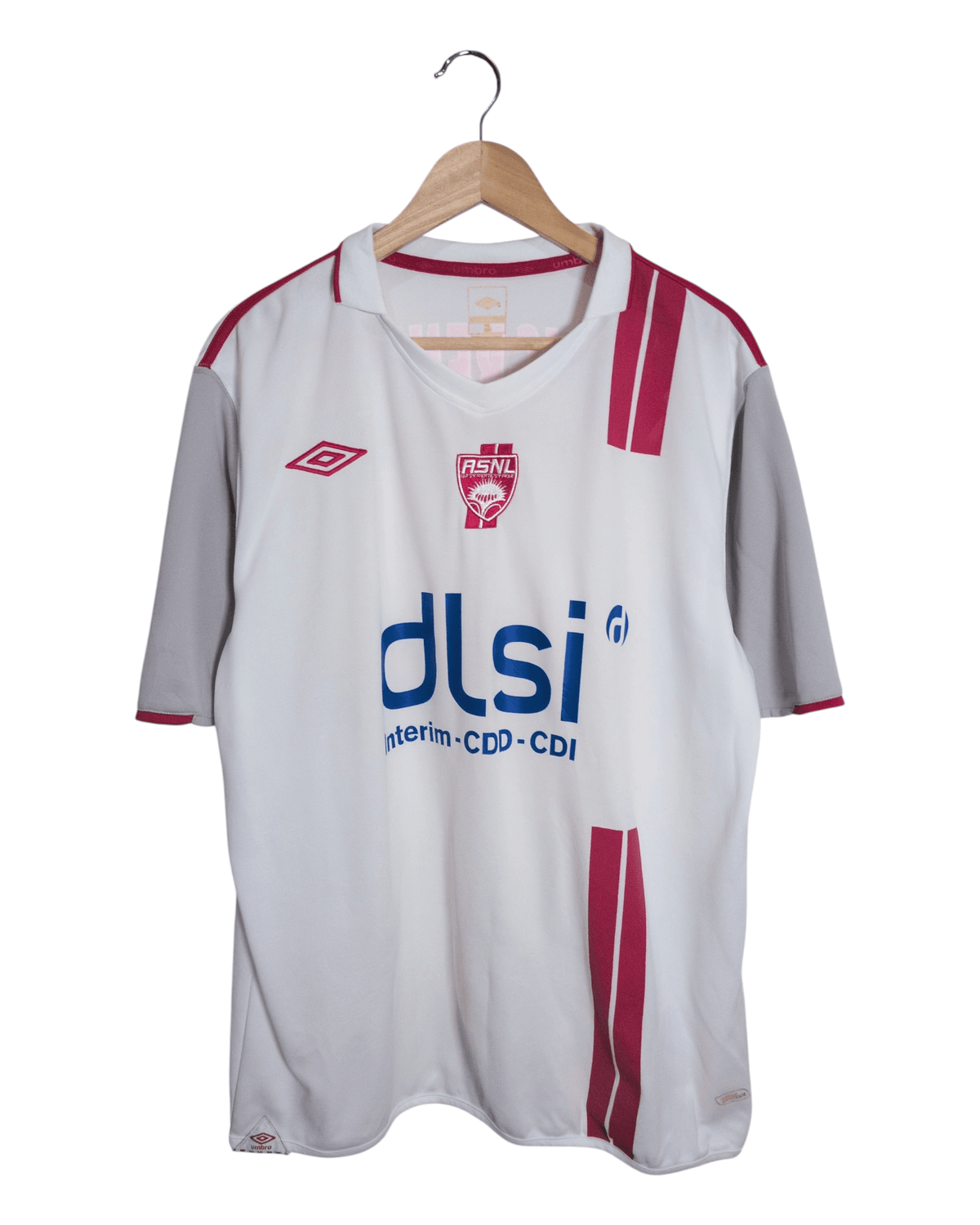 2011-12 AS Nancy Umbro Home Shirt #28 Puygrenier - (L)