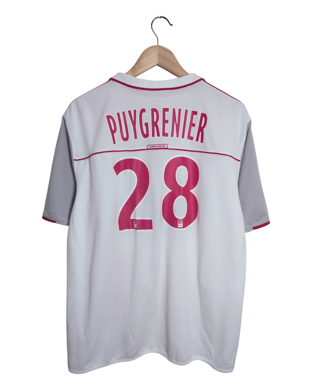2011-12 AS Nancy Umbro Home Shirt #28 Puygrenier - (L)