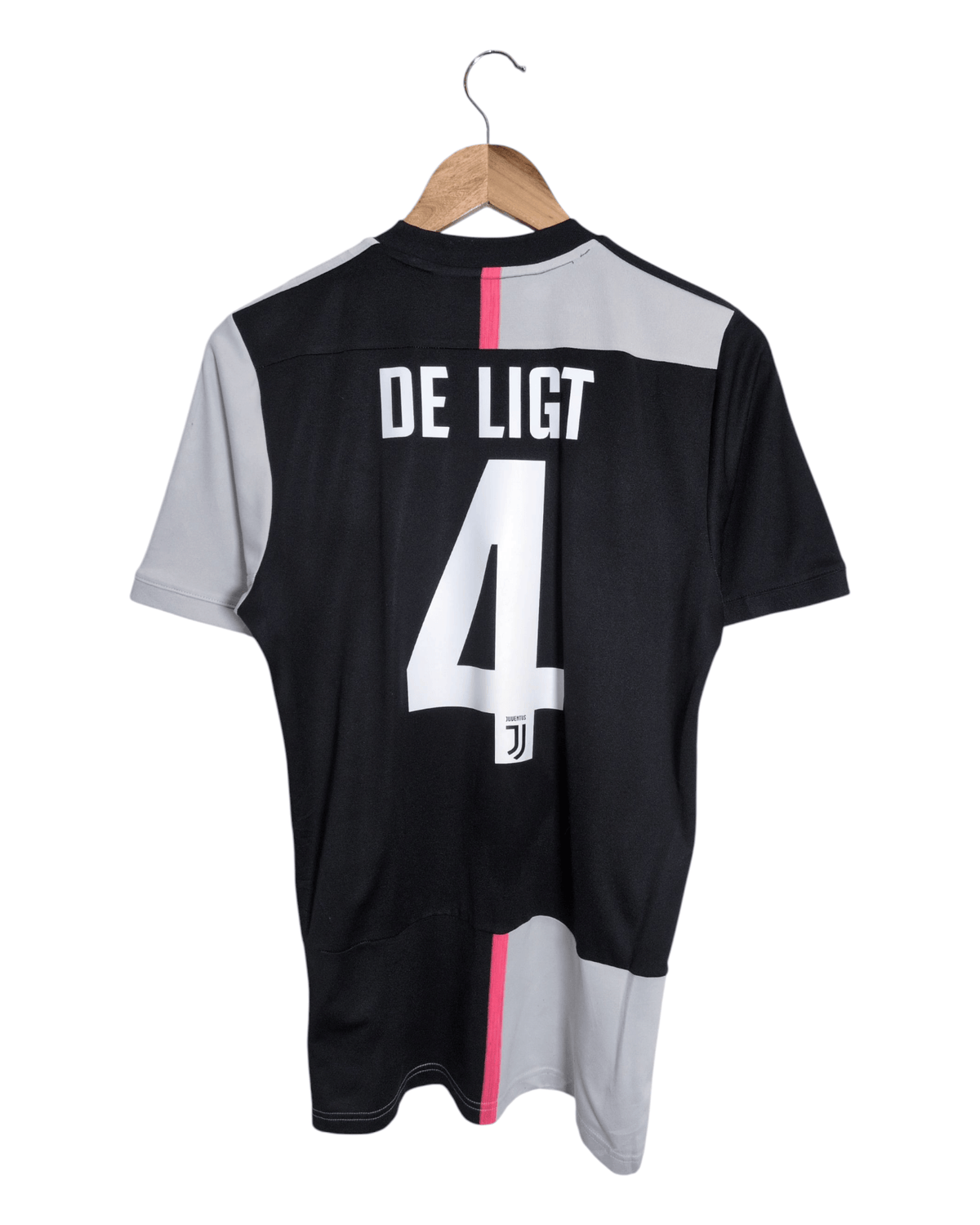 2019-20 Juventus Adidas Home Shirt #4 De Ligt - (S)