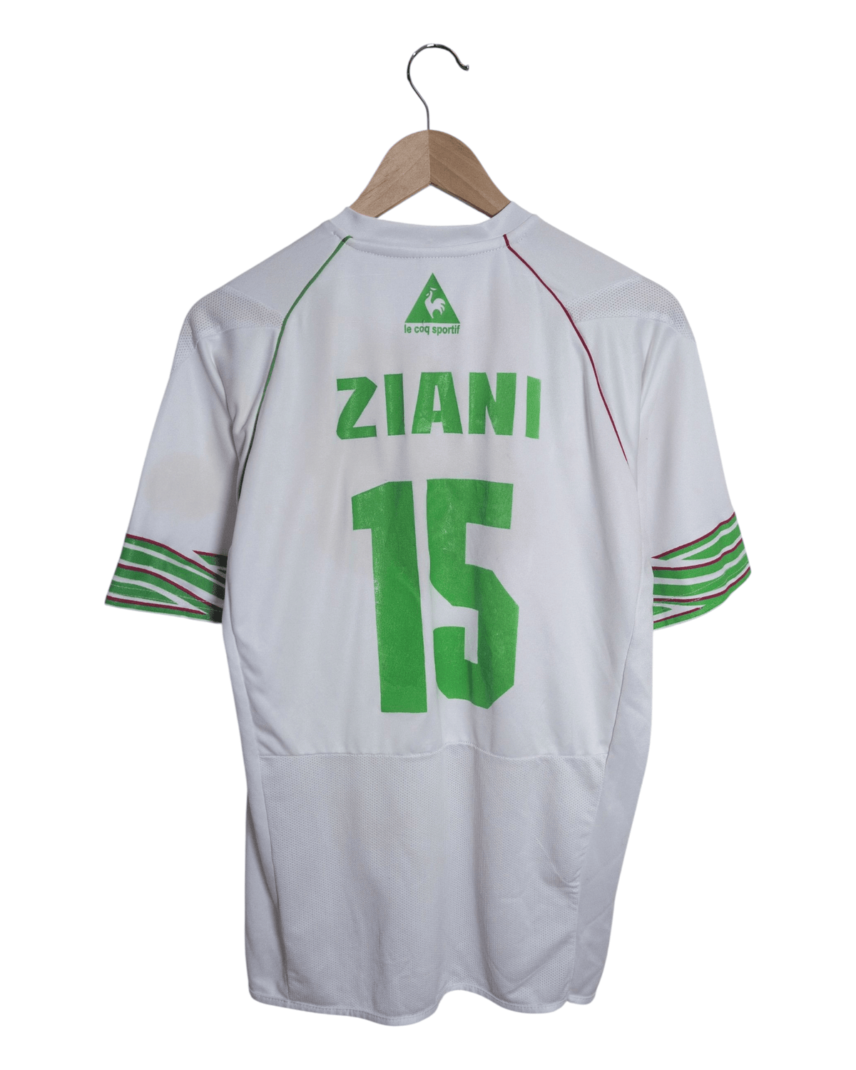 2008-10 Algeria Le Coq Sportif Home Shirt #15 Zaini - (M)